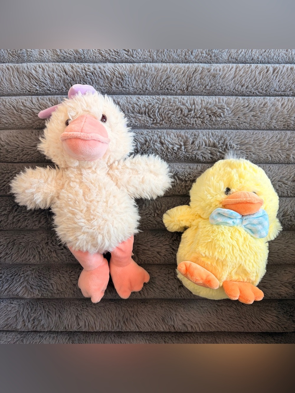 Easter duck stuffed animals